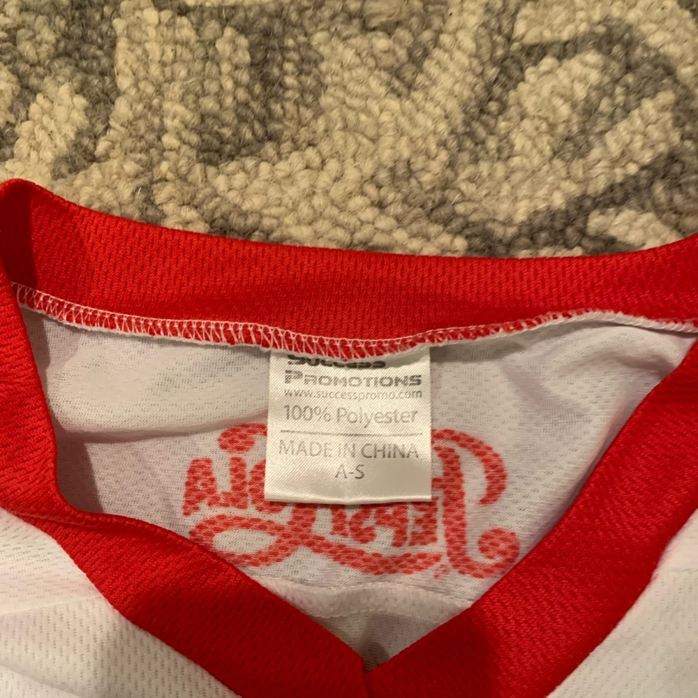 Boston University kids hockey jersey